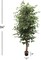 RealTouch Ficus Trio Artificial Tree - 7-Foot, 2016 Leaves, Ultra-Realistic Indoor Plant, Easy Repotting, Perfect for Home & Office Decor